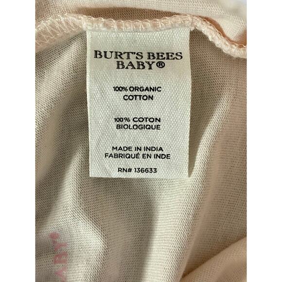 NWT Burt's Bees Cotton Terry Organic Grapefruit Tank Top Short Set Baby Girl 12M - Picture 11 of 12